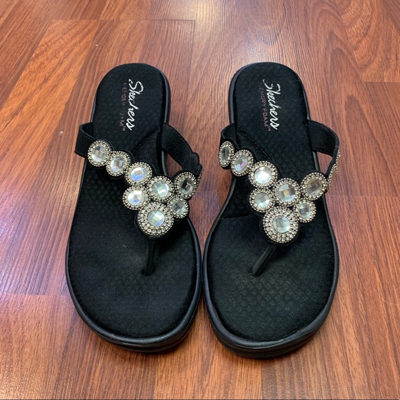 skechers jeweled sandals